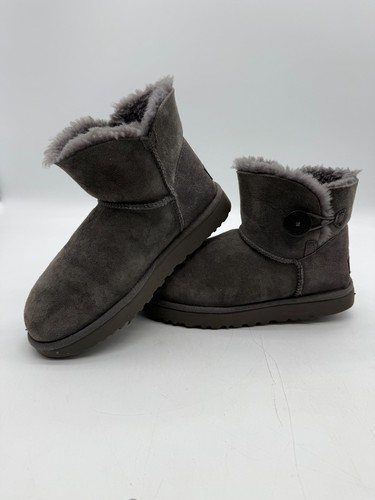 Ugg mini bailey button grey - ugg, ii