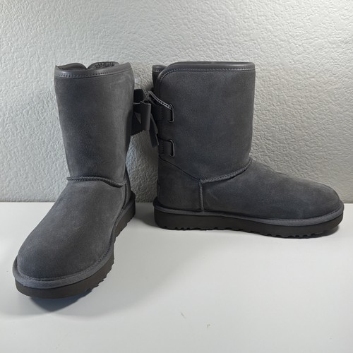 New women ugg charcoal - new, gray
