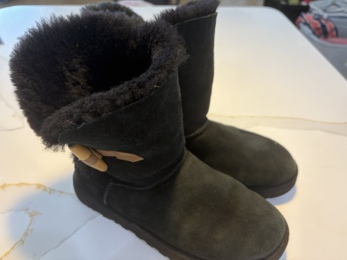 Ugg bailey boots black suede - bailey,